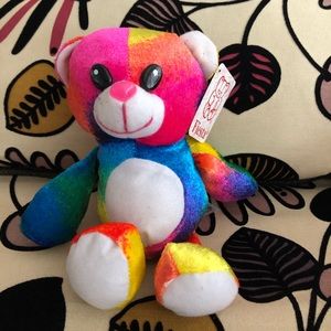 Cute colorful stuffed animal. From www.fiestatoys.com